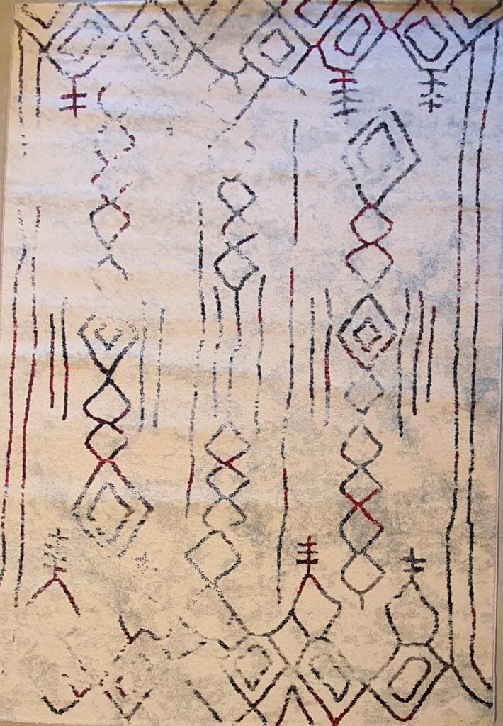 שטיח ברבר אפור לבן אדום 02 (2)