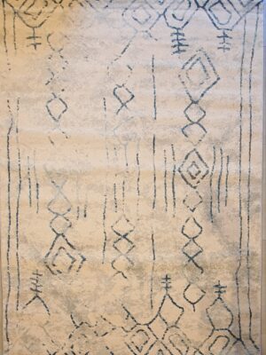 שטיח ברבר אפור לבן כחול 04