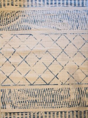 שטיח ברבר אפור לבן כחול 06