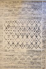 שטיח ברבר שחור לבן 01