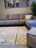 שטיח ברבר שחור לבן 02