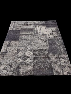 שטיח מעוצב צבע אפור (3)