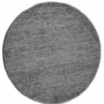 שטיח עגול אפור בהיר