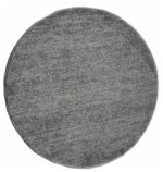 שטיח עגול אפור בהיר