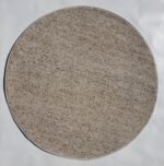 שטיח עגול צבע כרם (3)