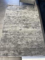 שטיח אפור לבן 9454