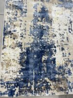 שטיח כחול לבן 012