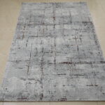 שטיח ויסקוזה 124 אפור צבעוני