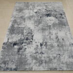 שטיח ויסקוזה 141 אפור קרם כחול