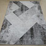 שטיח מרי 393 אפור קרם