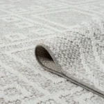 שטיח לולאות I730A לבן בז'